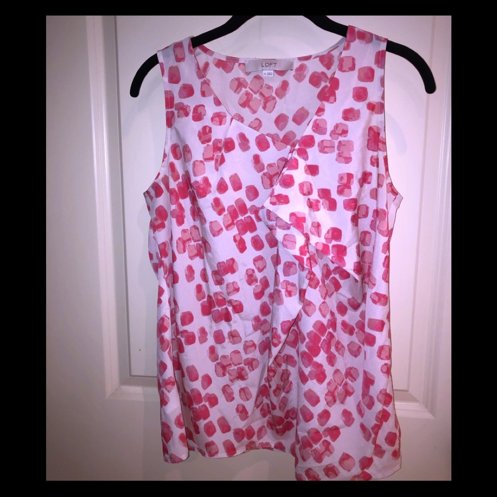 Loft sleeveless blouse